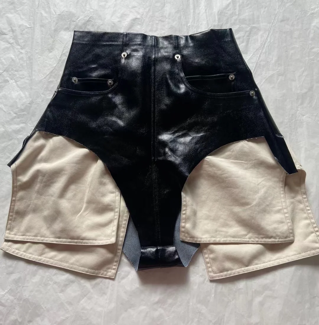 

Джинсовые шорты с покрытием, Повседневная мода, лето 2023, новый стиль 0316