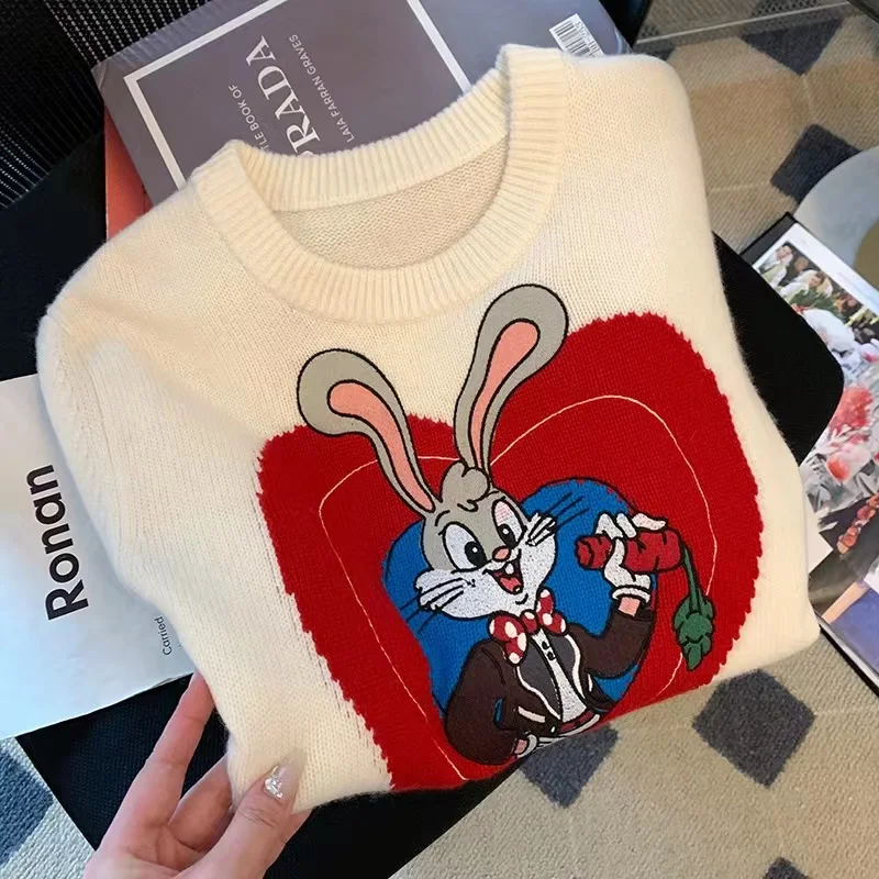 White Rabbit Love Letter Knit T-shirt