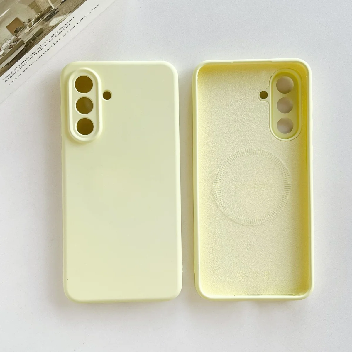 Premium Liquid Silicone Magnetic Wireless Charging Case - Magsafe Compatible