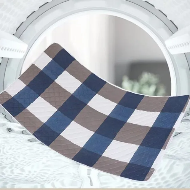 Coussin de lit antidérapant réutilisable, 1 pièce, protection de matelas épaisse et rembourrée lavable pour adultes, personnes âgées et animaux de compagnie, literie Durable, douce 2