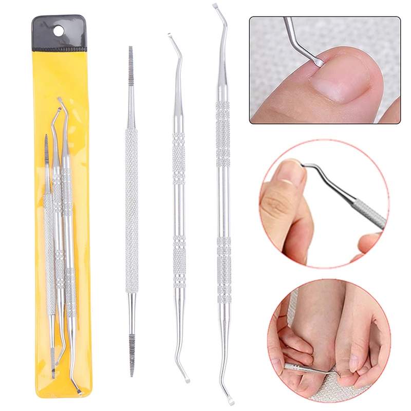 

3 Pcs Ingrown Toe Nail Cleaning Nail File Manicure Tool Pedicure Care Manicure Correction