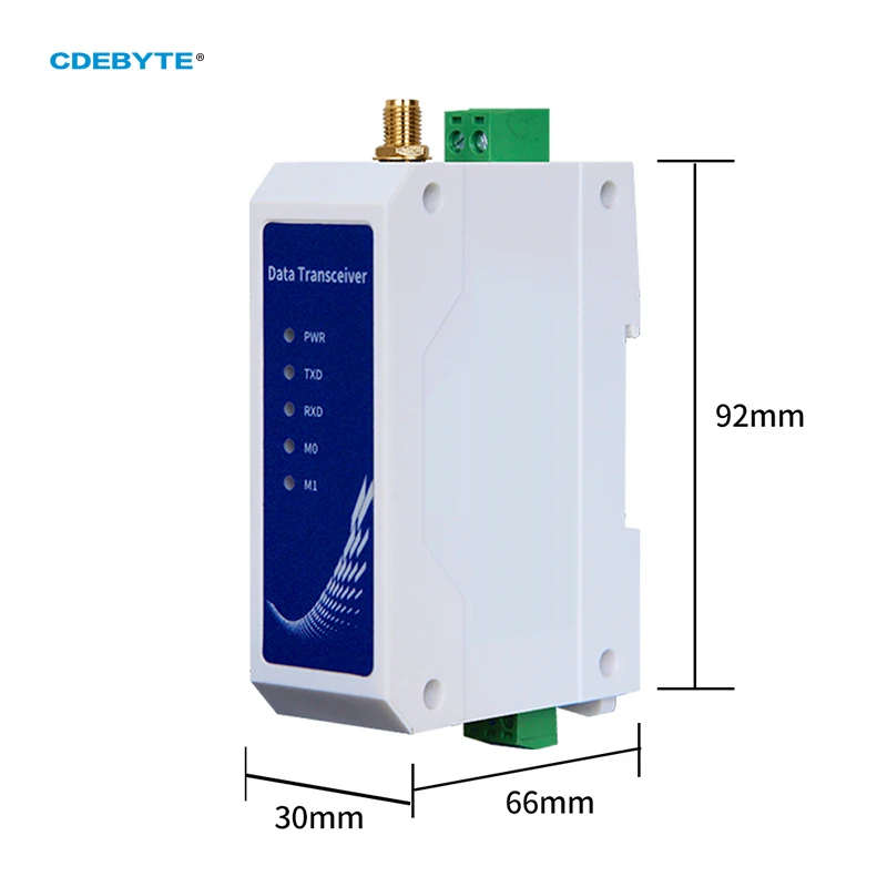 

RS485 Rail Style Serial Port to RJ45 Ethernet Serial Sever NA111-A Industrial Standard 85~265 Data Transmission Transceiver