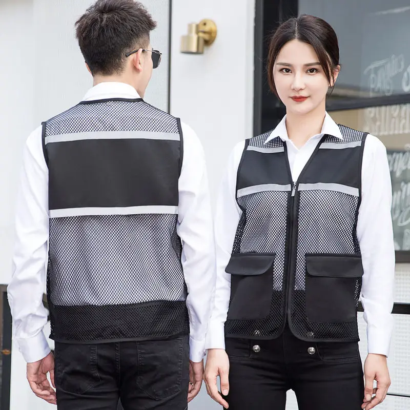 Veste de pêche sans manches grande taille L-6XL, légère et réfléchissante pour la pêche, le camping