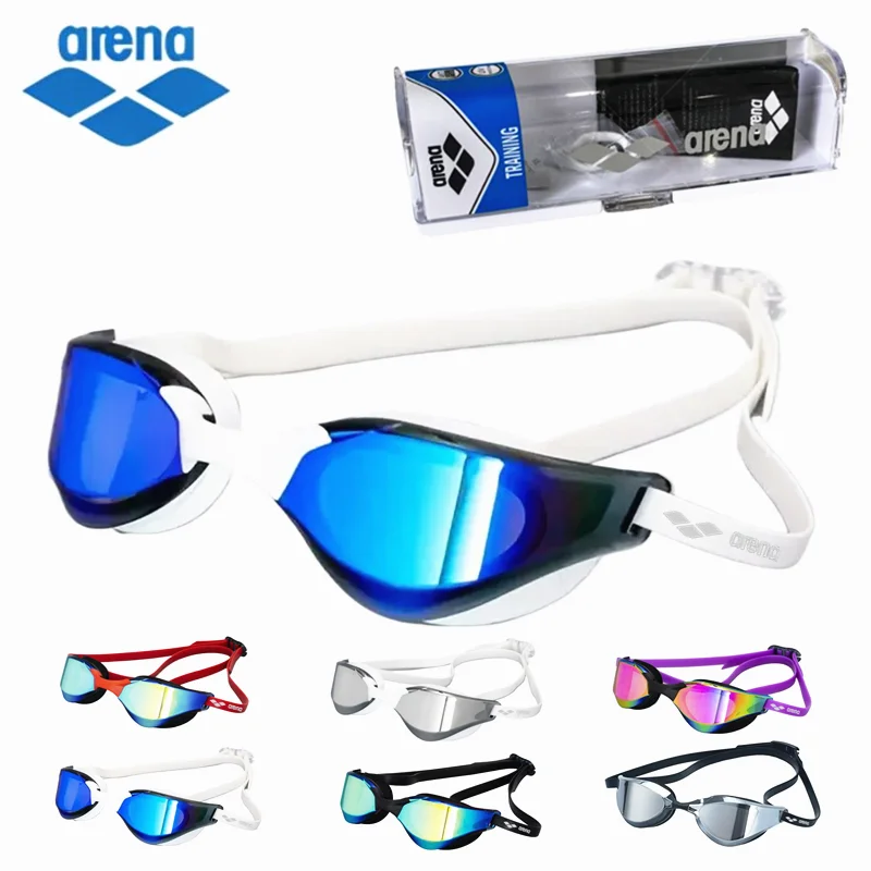 ARENA Professional Waterproof and Anti Fog High-Definition Swimming Goggles for Men and Women Outdoor Swimming Training Adults