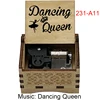 Dancing Queen Wooden Wind Up Music Box Swedish Rock Band Song Special Musical Gifts for Fans Friends Family Birthday Festival 5