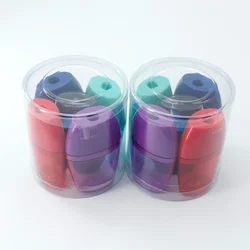 Vibrant Smart Pencil Sharpeners for Durable Student and Office Supplies (10 Pcs)