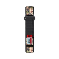 Easy Fit Nylon Strap for Smartwatches - 20mm/22mm (Black Camouflage)