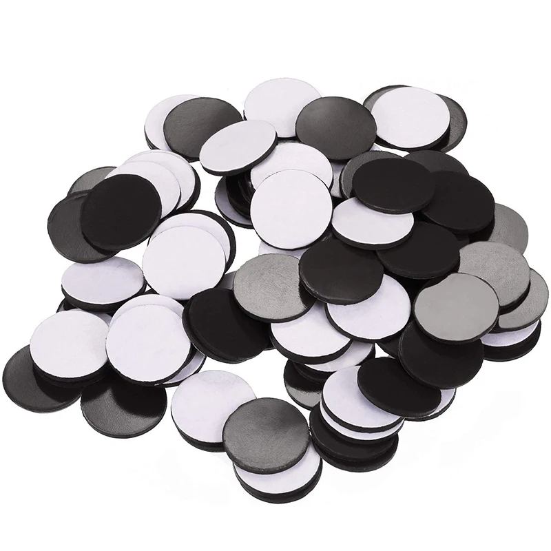 35PCS 20mm Round Magnetic Sticker Fit Glass Cabochon Vision Board Fridge Magnet DIY Refrigerator Magnet Blackboard Sticker