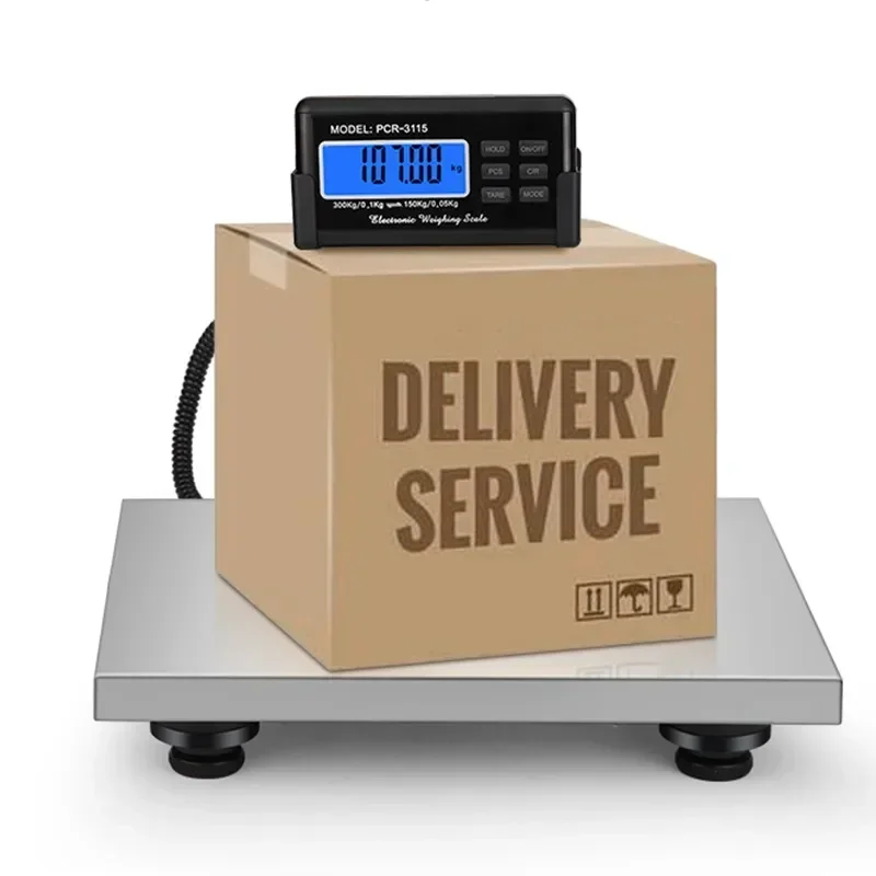 Electronic scale commercial platform scale 150KG electronic weighing delivery weighing fruit