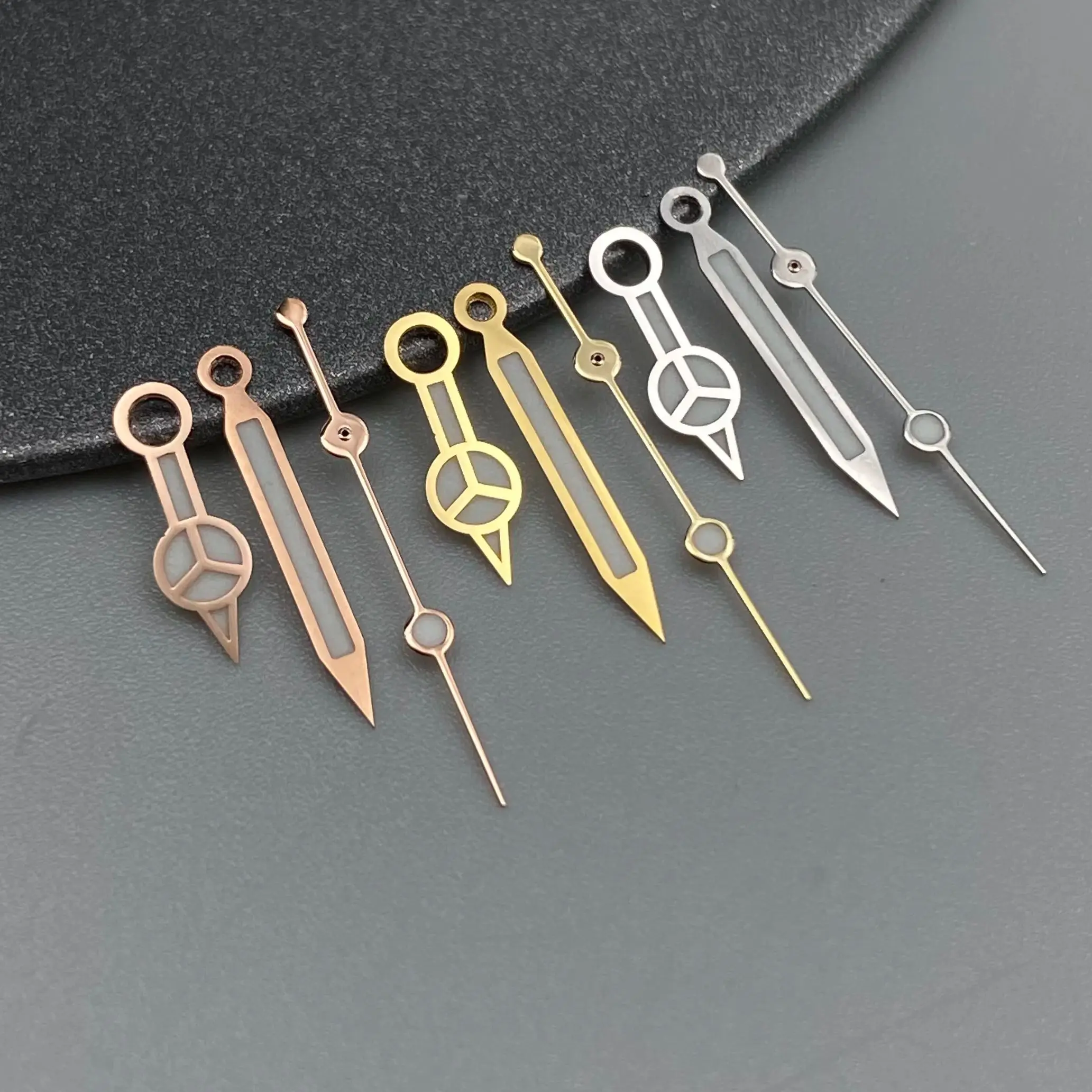 Green Luminous Watch Hands Needles - 28.5mm Date Dial - No Logo - Watch Accessories