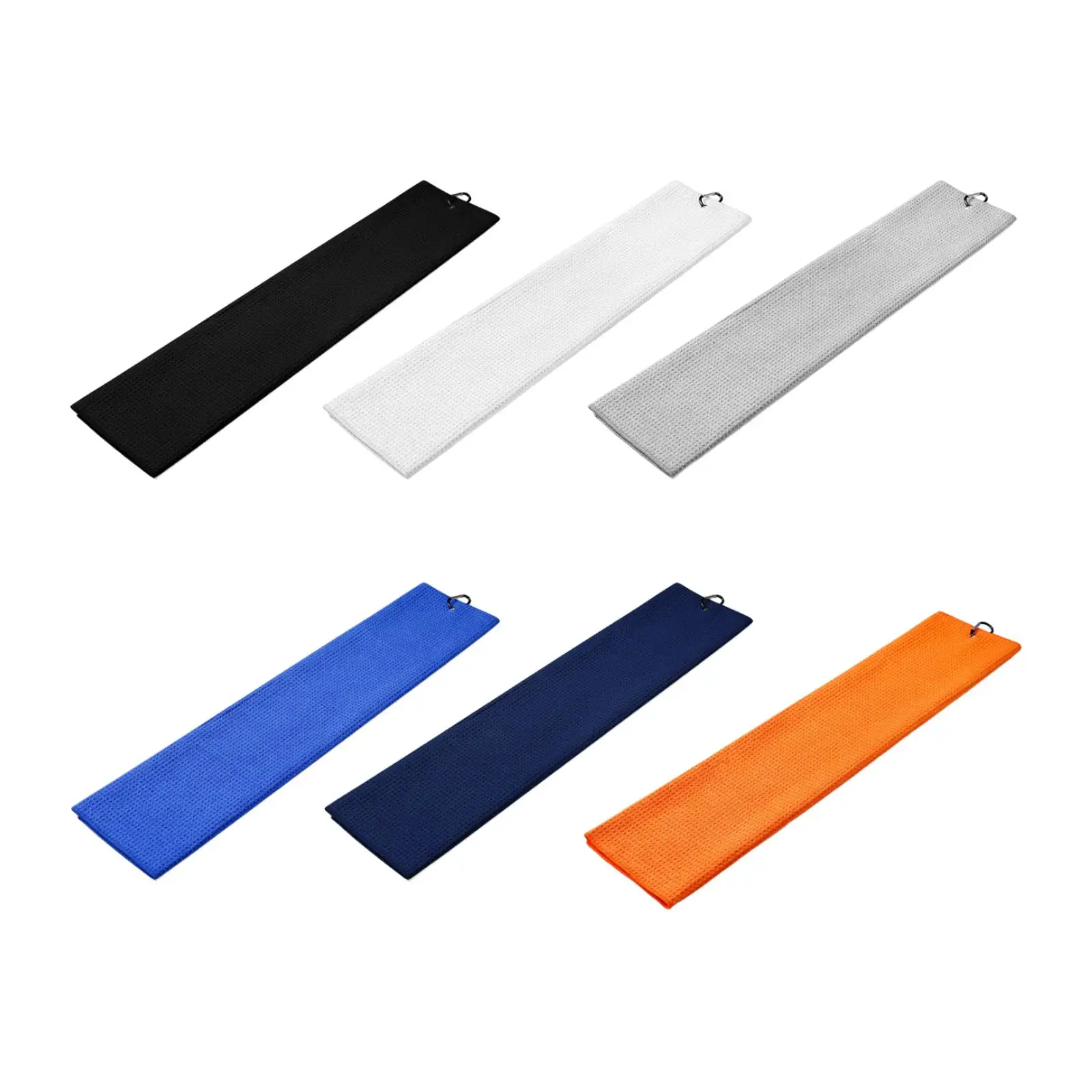 

Golf Towel Lightweight 40x60cm Absorbent Quick Drying with Carabiner Golf Club Towel for Fitness Gym Outdoor Golf Sports