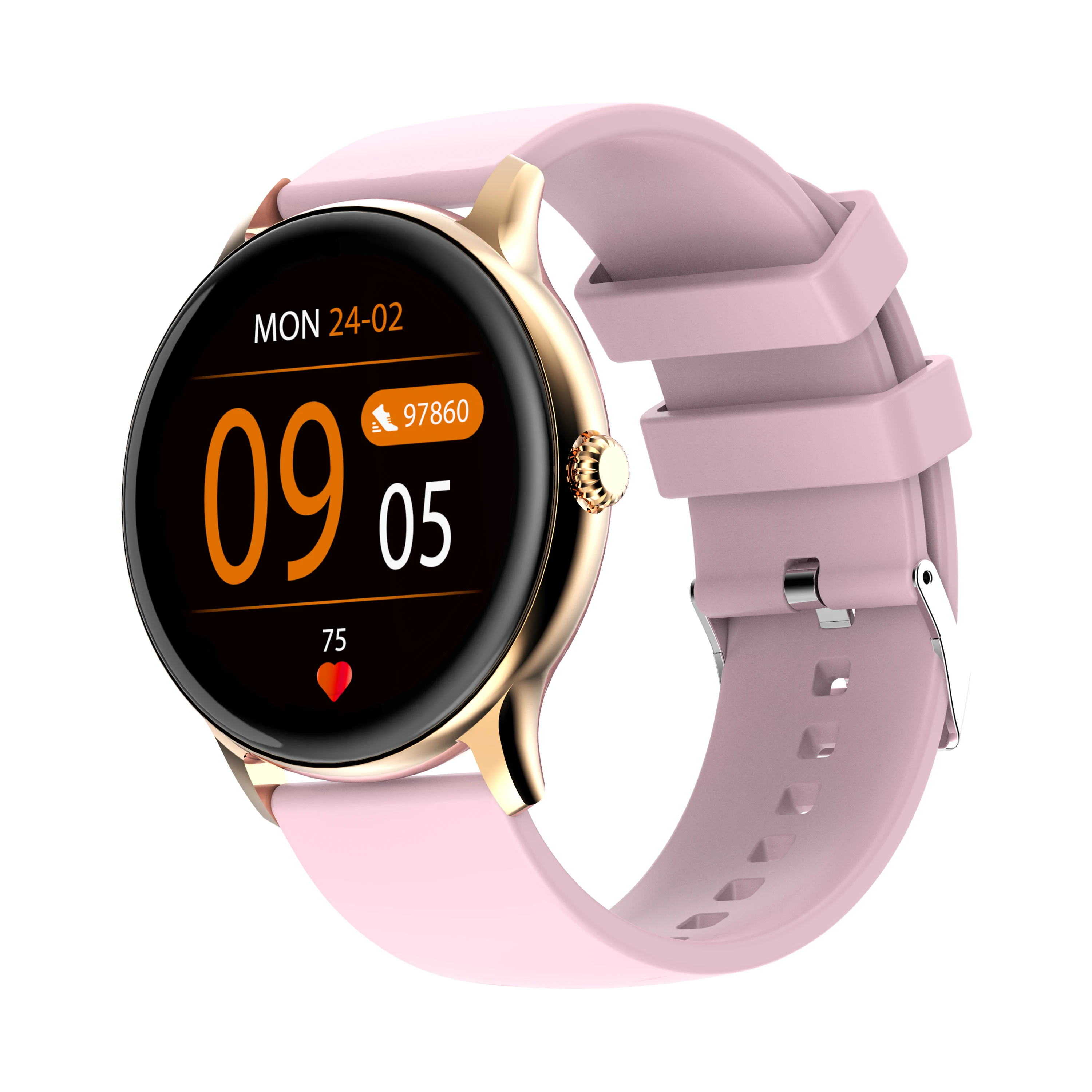Factory price Z12 Women Men Smart Watch 1.32inch Full Touch Fitness Tracker Simple Sports Smartwatch Wristwatch |