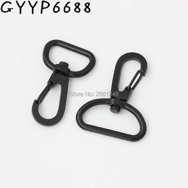 10-30-100pcs 13mm 19mm 26mm dark black trigger lobster claws