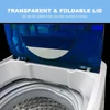 Portable Washing Machine 10 LBS Load Volume Fully Automatic 1.34 Cu.ft Laundry Washer with Built-in Drain Pump Top Load Clothes 3