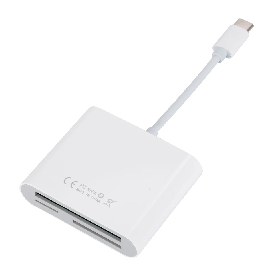 3 in 1 USB C Memory Card Reader Adapter