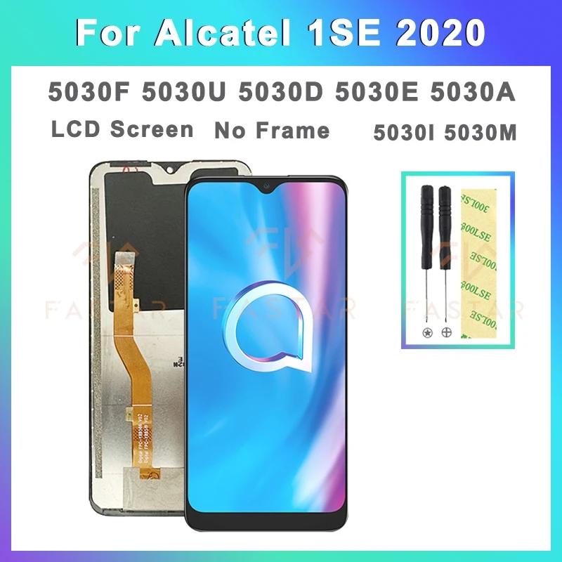 

ЖК-дисплей 1SE 2020 6,22 дюйма для Alcatel 1SE 2020, ЖК-дисплей 5030, сенсорный дигитайзер в сборе, экран 5030D 5030F 5030A 1se202 0, ЖК-дисплей