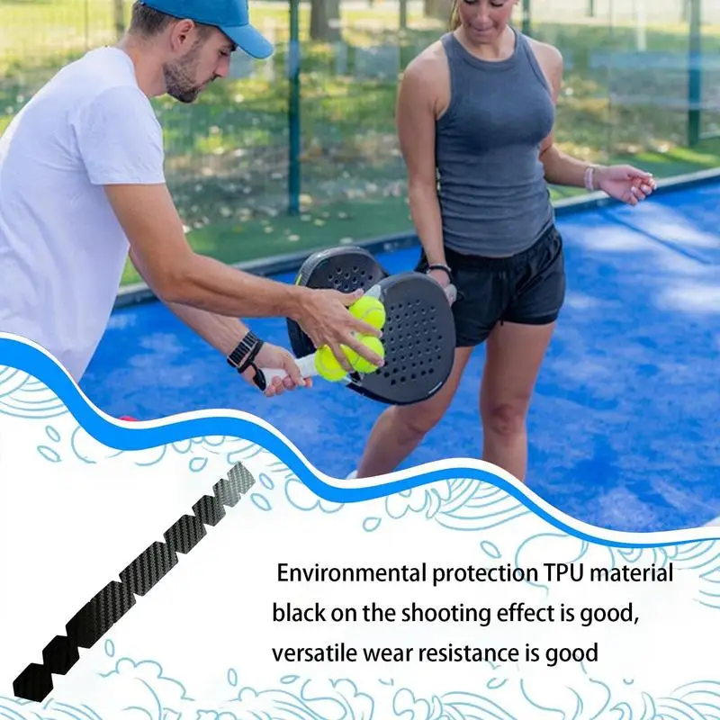 Paddle Protection Tape 31.5 Inch Paddle Head Edge Guard Racket Anti-Scratch Frame Protection Sticker Frame Guard