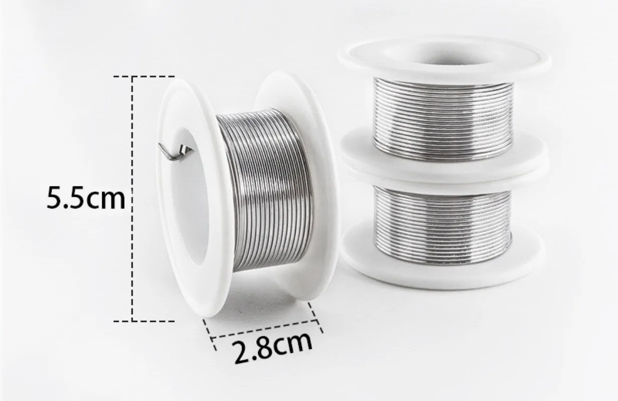 20/100g Easy Melt Solder Wire Stainless Steel Low Temperature Aluminum Copper Iron Metal Weld Cored Welding Wires Soldering Rods images - 6