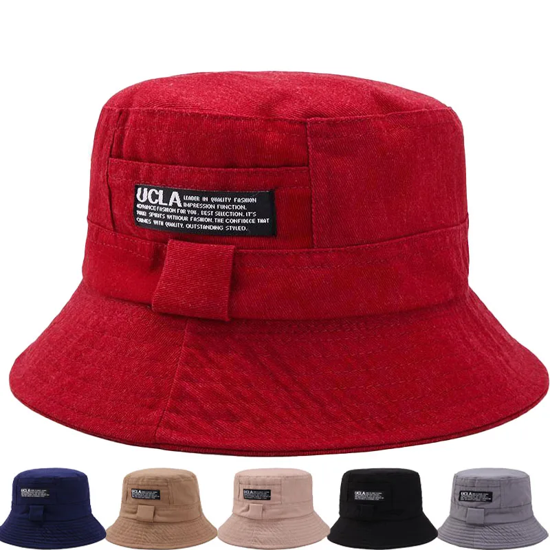 

Fashion High Quality Women Man hat Bucket Hats Cool Lady Male Panama Fisherman Cap Outdoor Sun Cap Hat For Women Men Sun Visor