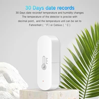 Ewelink ZigBee Smart Temperature Humidity Sensor Battery Powered APP Control Thermometer Hygrometer Controller For Alexa Google 4