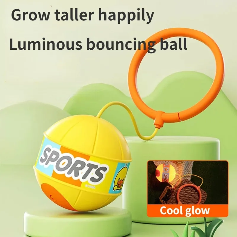 REMANG Skip Ball, Jump Ropes Sports Swing Ball & Hyun Dance Flash Kids  Exercise Coordination Balance Hoop Jump Toy Upgraded Ankle Skip One-Legged