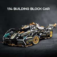 ToylinX Store 1:14 Building Block Car Cool Technology Design Optional Power Group Birthday Christmas Gift for Friends or Kids 1
