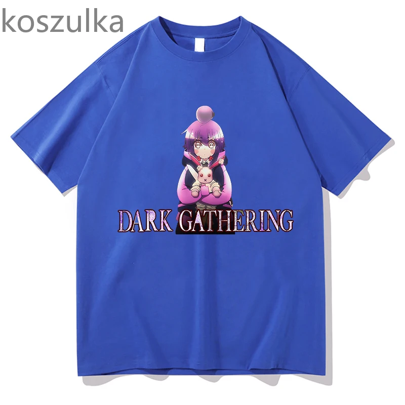 Dark Gathering T Shirt Funny Graphic Kawaii Tshirt Unisex High Quality Cartoon Cotton Men Aesthetic Harajuku Tees Shirts Clothes