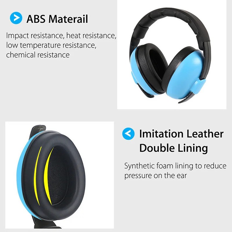 Infant Ear Protection Noise-Cancelling Earmuffs