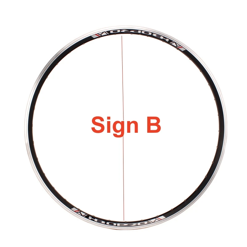 2 Pcs 20 Inch BMX 406 451 Bike Rim Folding Bike Aluminum Alloy Double Rim Schrader Valve 20H 24H 28H 32H 36H V Brake Customized