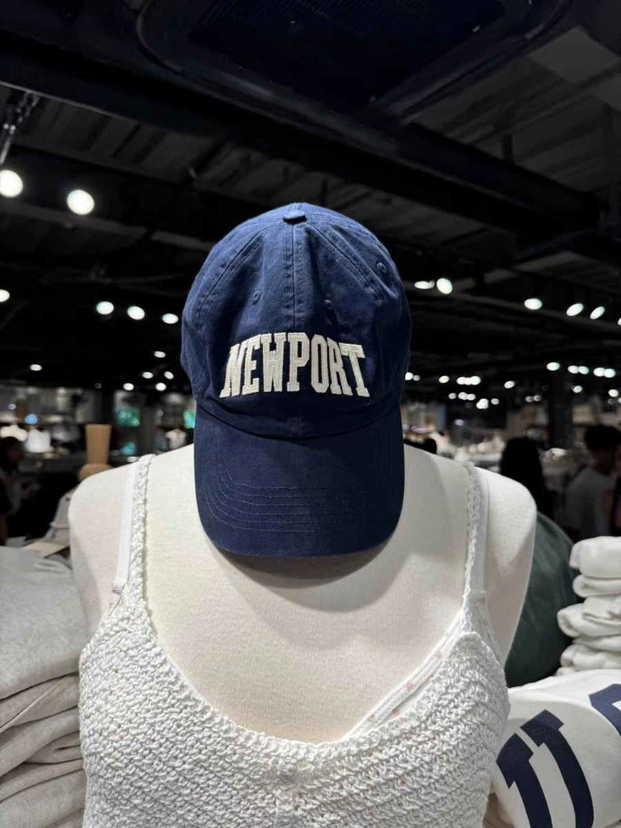 편지 자수 Y2k 야구 모자 여성 사계절 하라주쿠 바이저 여성 해군 미국 빈티지 streetwear 면화 모자