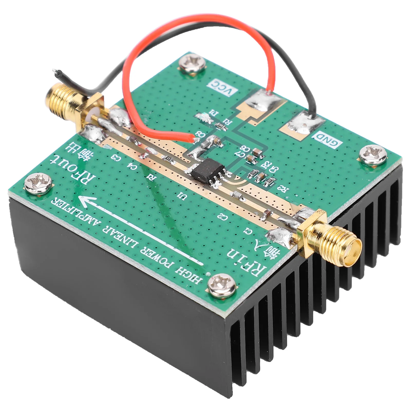 RF2126 RF Power Amplifier 400‑2700MHz 2.4GHZ 1W Amplifier Heatsink rf wideband amplifier