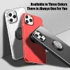 With Ring Stand Soft Transparent Case For iPhone 12 13 14 15 Pro Max Phone Cover For iPhone 7 8 Plus XR XS Max Magnetic Car Case 6