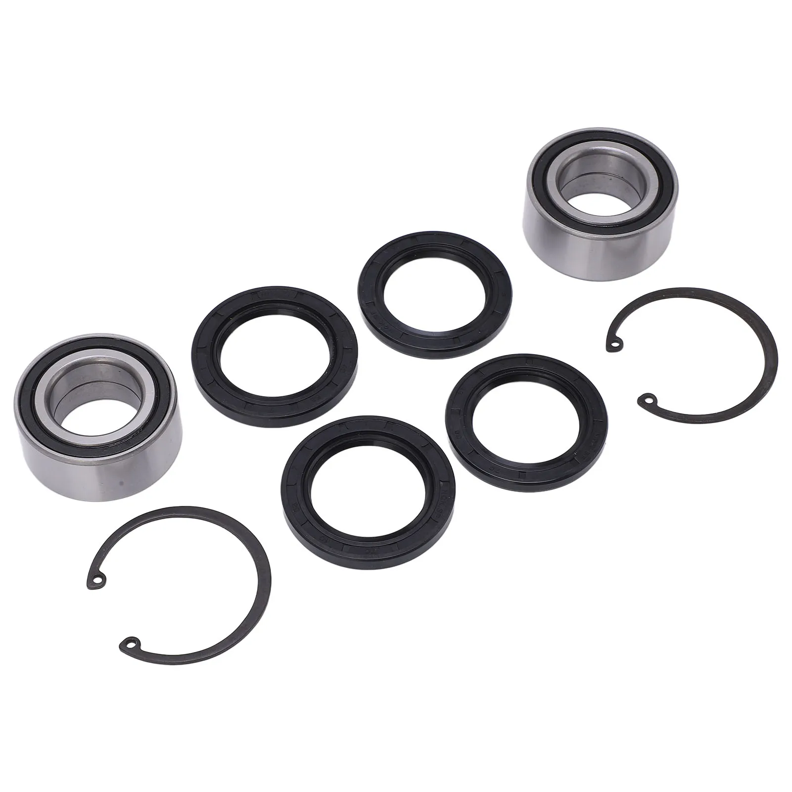 Wheel Bearing Set Steel Wheel Bearing 91051 HA7 651 Sturdy Easy Installation High Strength Rubber Durable with Circlips for ATV