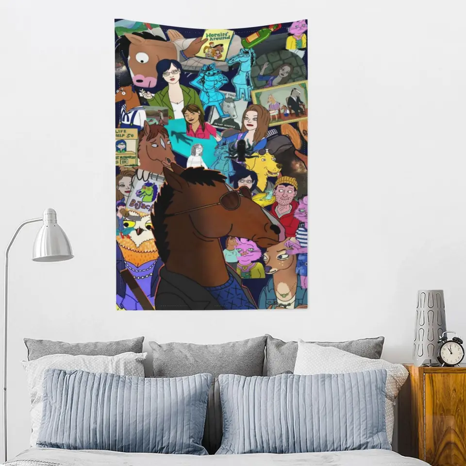 BoJack Horseman Tapestry for Home and Party Decor