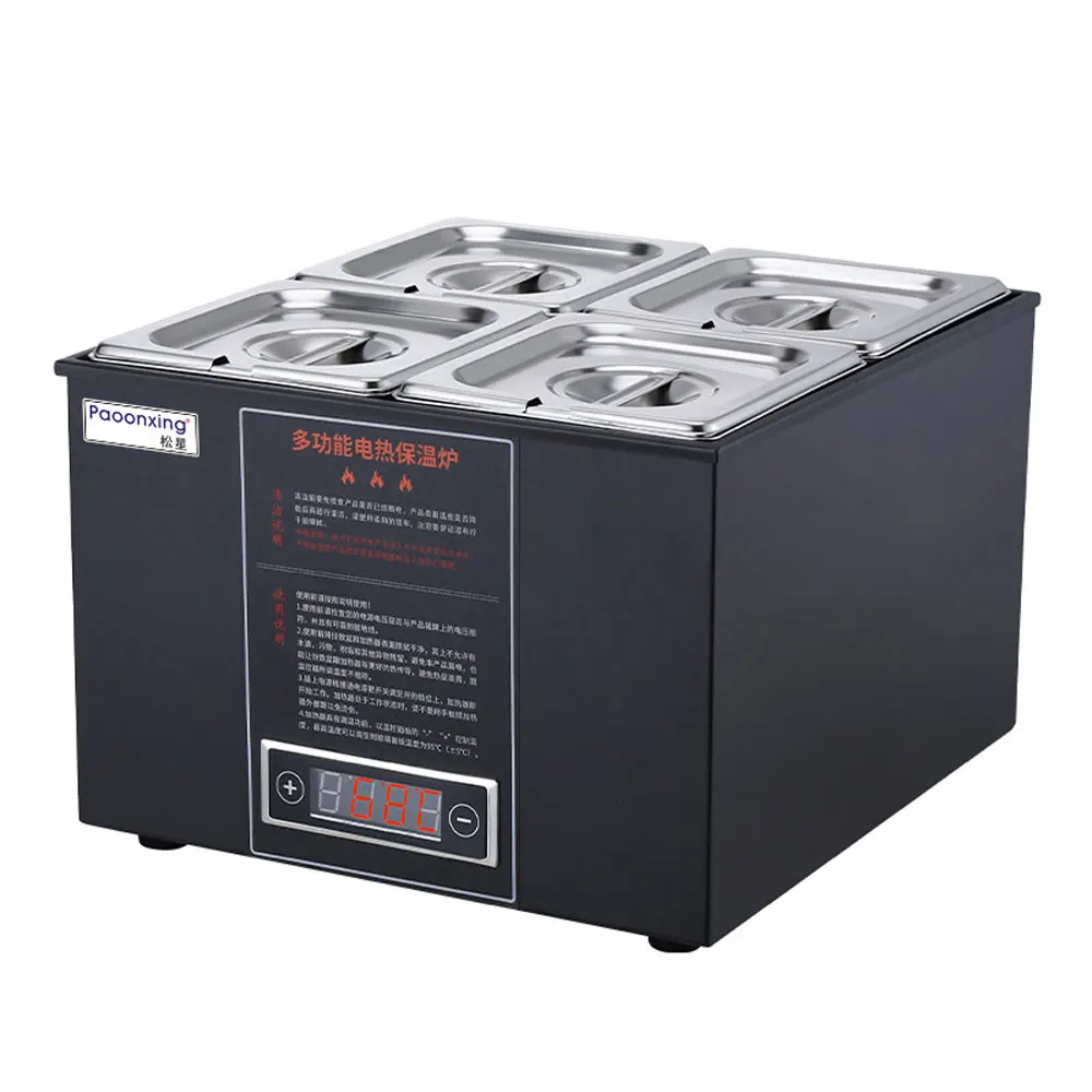 Commercial holding furnace milk tea equipment 304 stainless steel electric constant temperature heating furnace