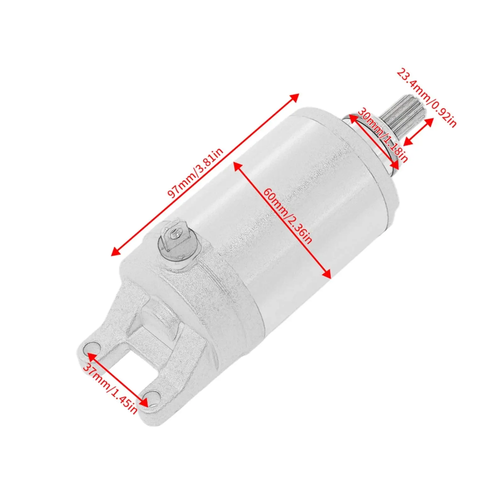 Motorcycle Electric Engine Parts Starter Motor Compatible with Triumph Daytona 675 R VIN 564948 381274 381275 T1310040 T1311111