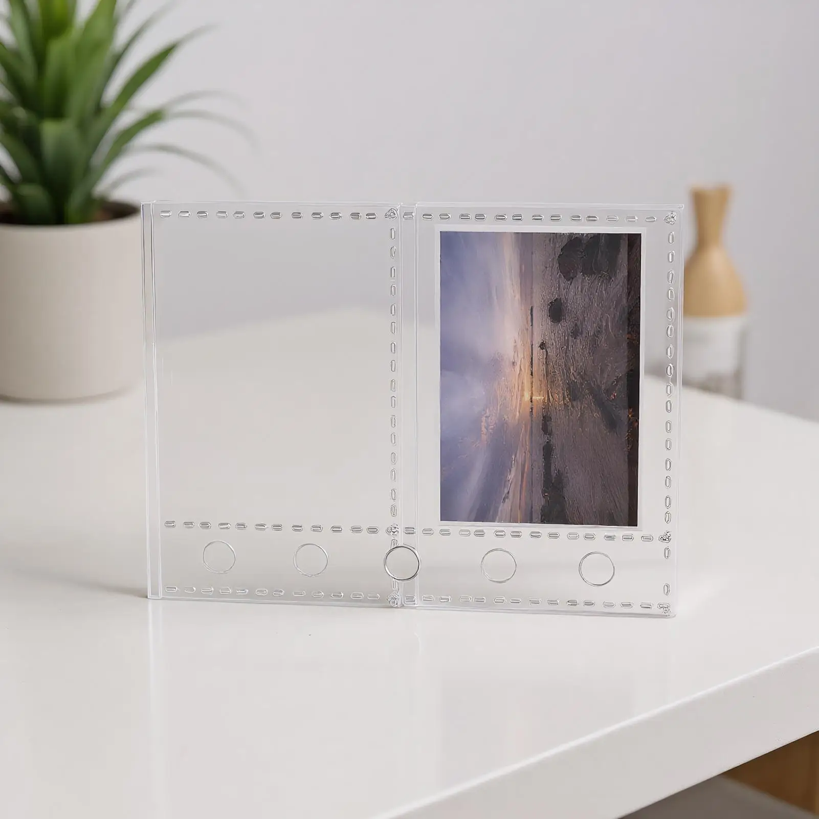 M5 binder replacement card pages transparent binder replacement pages sticker book replacement pages suitable for 5-ring binders