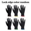 20/10/1Pairs Black PU Coated Work Gloves Non Slip Breathable For Factory Machinery Gardening Construction Outdoor Work 3