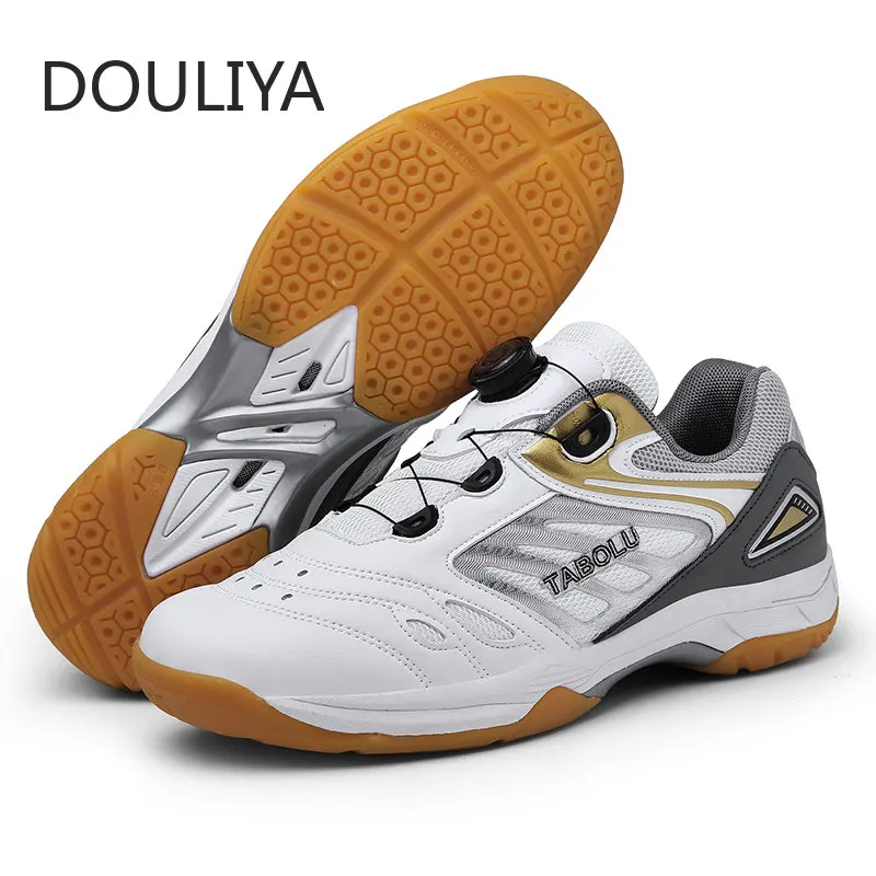 Professional Table Tennis Shoes Badminton Competition Training Sneakers Sports Women Pickleball Athletics Footwear Squash
