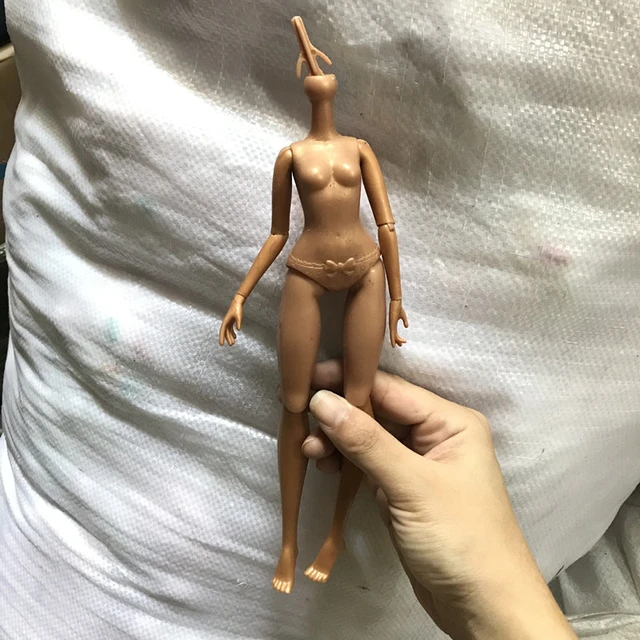 Doll Joint Body 30 Cm, Body Xe Brown Doll, 30cm Doll Body, Doll 4 1 Body