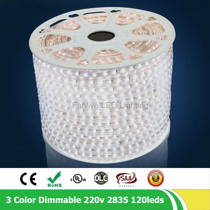 50m 240v Strip Reel Dimmable LED Strip Lights