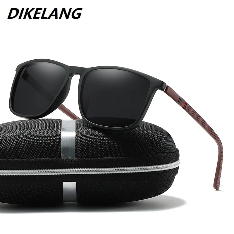 

Fashion Vintage Square Driving Fishing Polarized Sunglasses Men Women Luxury Brand Designer Sun Glasses Man TR90 Shades UV400