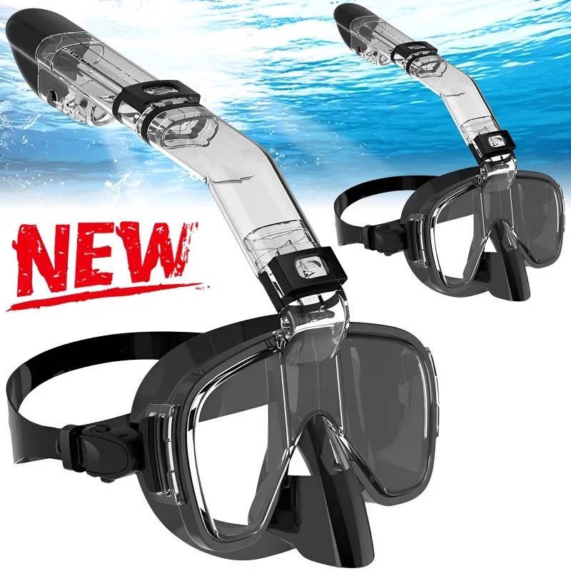 

Diving Mask Adjustable Snorkeling Mask Diopters Panoramic Anti-Leak Anti-Fog for Adults Children Swimming Goggles Gear Gift