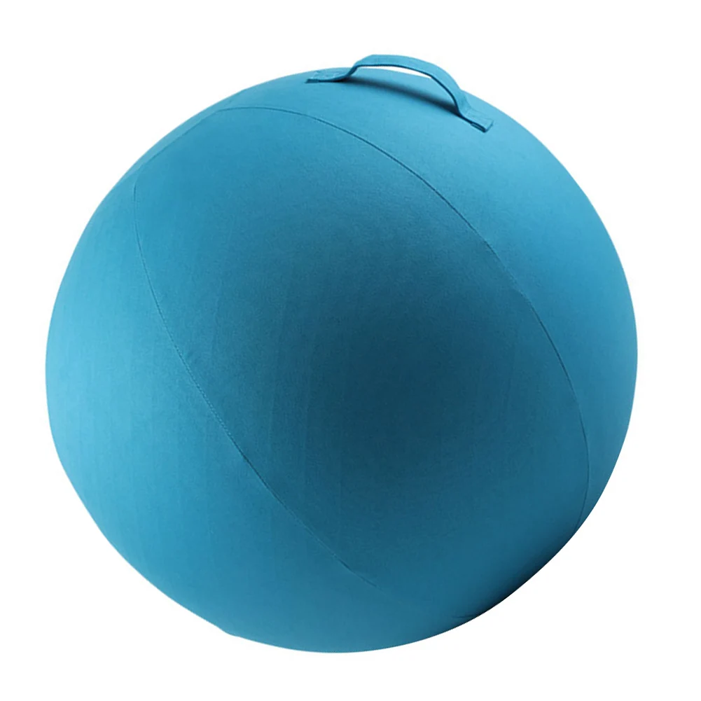 Yoga Ball Cover 65cm Solid Color Cotton Foldable Tear-resistant Exercise Ball Protective Cover Yoga balls protect Accessories