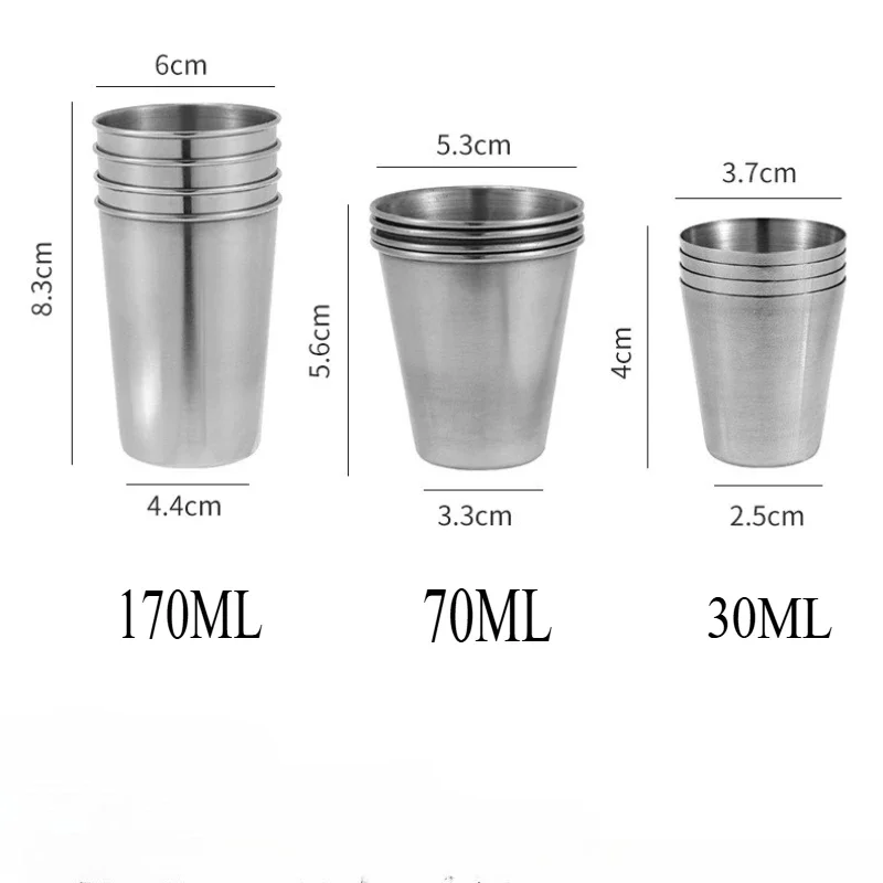 4PCS/SetPortable Cup, Outdoor Camping Cup, Back To School Season Water Cup, Suitable for Home Use, Outdoor Use, Unisex