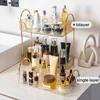 1pcs multilayer rectangular shelf high-quality transparent PET bathroom kitchen shelf cosmetic storage rack 5