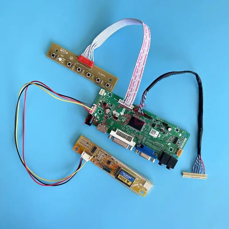 

Плата контроллера для QD13WL01 QD13WL02 B131EW01 MNT68676, 1CCFL, совместимый с HDMI Комплект «сделай сам», ЖК-дисплей, фотография 1280*768, DVI, VGA