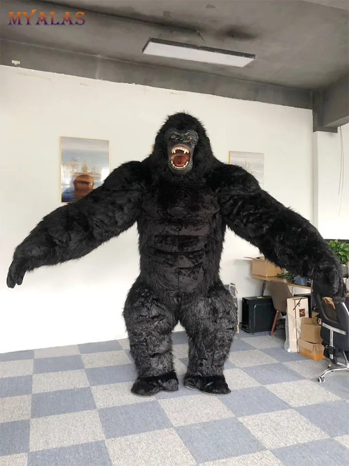 ゴリラコスチューム 大人用 (ハロウィーン) ゴリラコスチューム 大人用 (ハロウィーン) ゴリラコスチューム 大人用