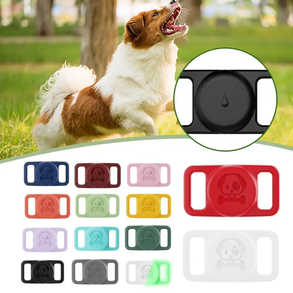 Per Airtag Portachiavi Custodia Impermeabile Antiurto Gps Tracker Dog Pet Collare Keys Tracker Protector Per Apple Airtag Air Tag