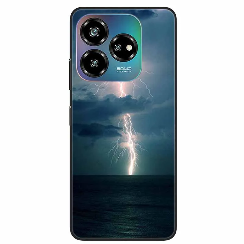 Cartoon Silicone Soft Phone Case - Protective Cover Bag in Vibrant Design